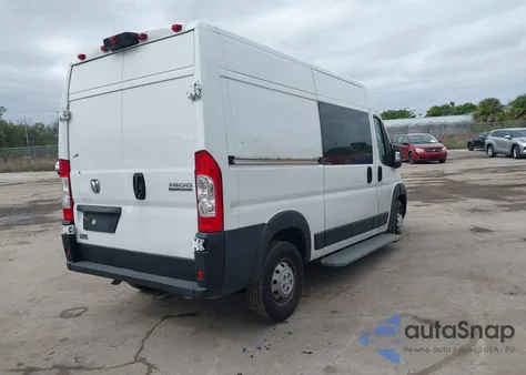 2023 Ram Promaster 1500 High Roof 136 Wb from USA, damaged, VIN 3C6LRVBG8PE539484